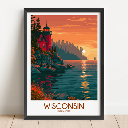 Wisconsin Gallery Quality Print