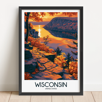 Wisconsin Scenic Landscape Art