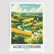 Worcestershire Destination Art Gift