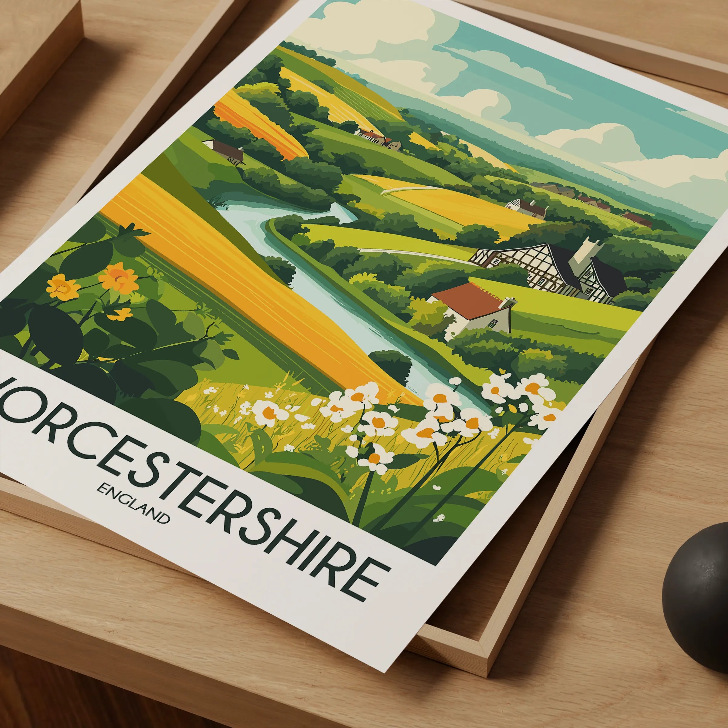 Worcestershire Gallery Quality Print