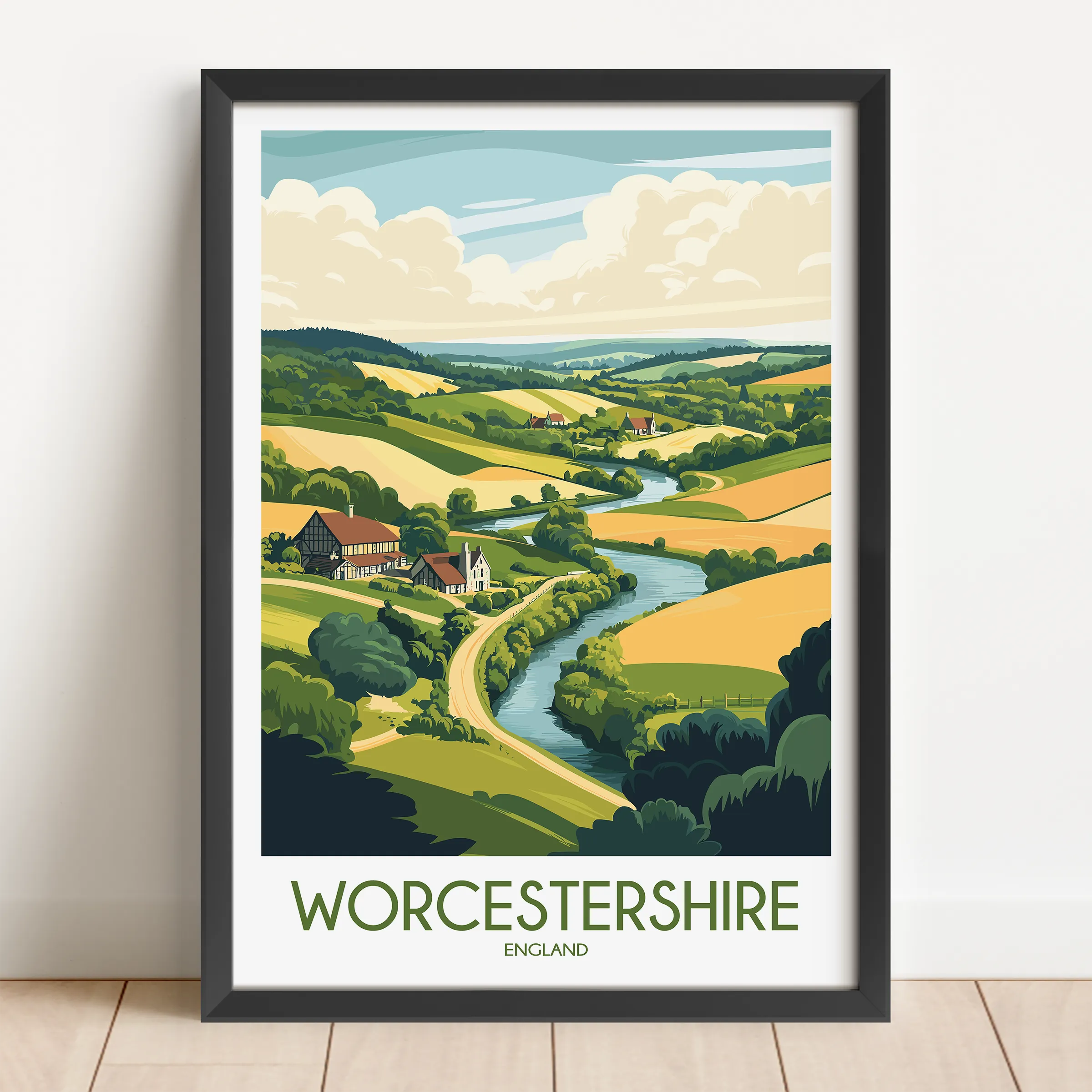 Worcestershire Scenic Landscape Art