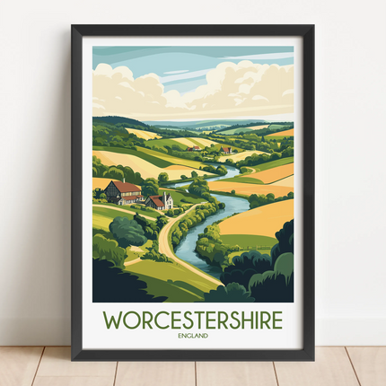 Worcestershire Scenic Landscape Art