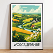 Worcestershire Travel Memory Gift