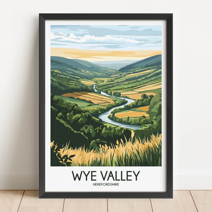 Wye Valley Destination Art Gift
