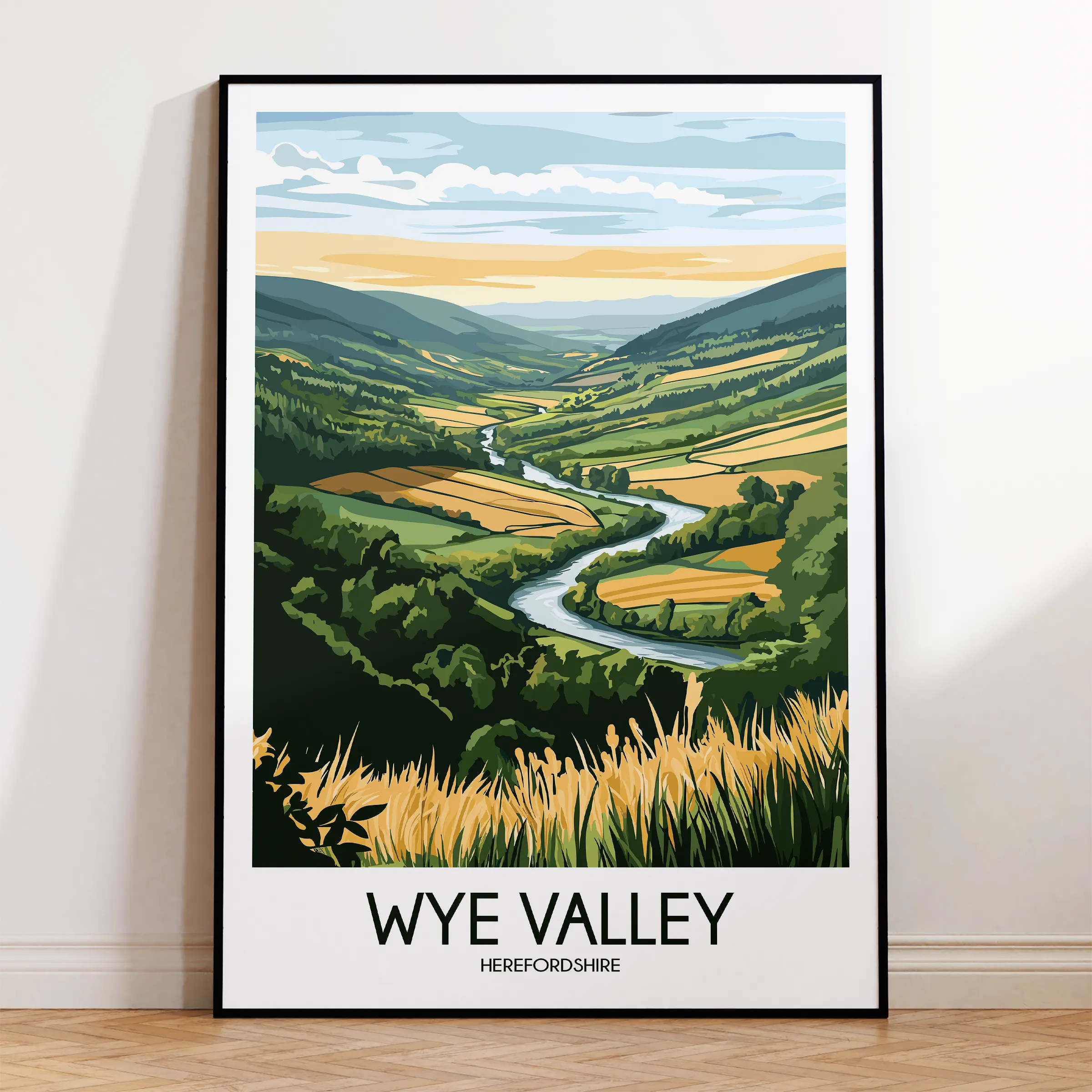 Wye Valley Gallery Quality Print