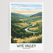 Wye Valley Souvenir Poster Print