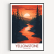 Yellowstone Gallery Quality Print