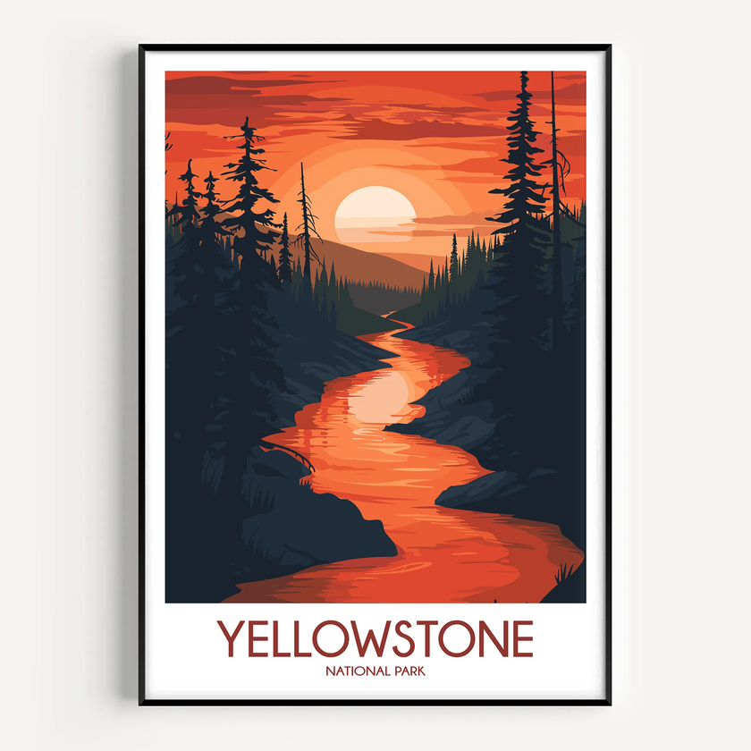 Yellowstone Gallery Quality Print