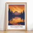 Yellowstone Souvenir Poster Print
