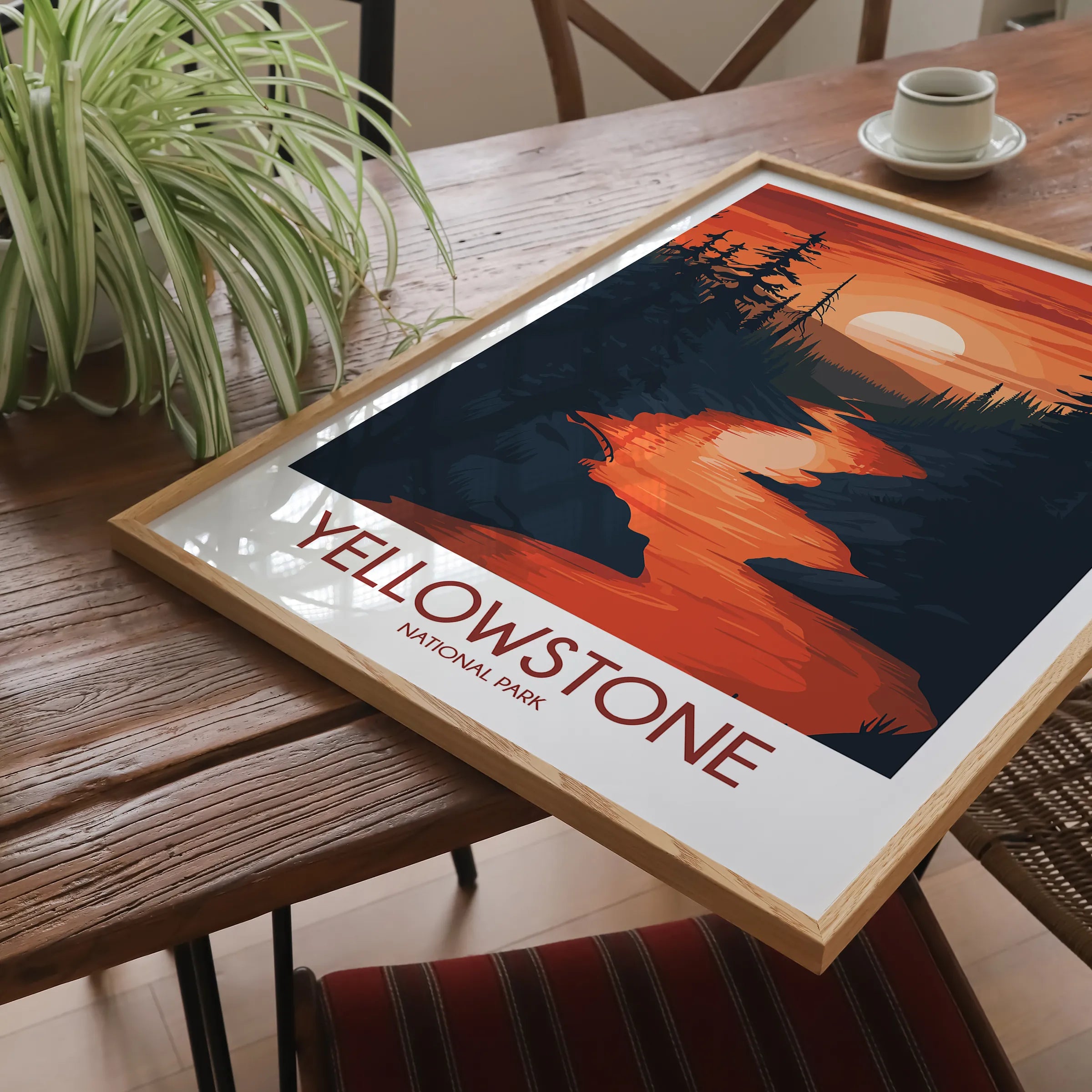 Yellowstone Souvenir Poster Print