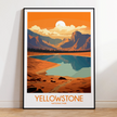 Yellowstone Souvenir Poster Print