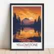 Yellowstone Travel Memory Gift