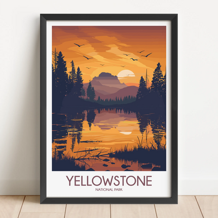 Yellowstone Travel Memory Gift
