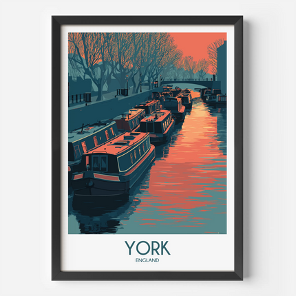 York Minimalist Wall Art
