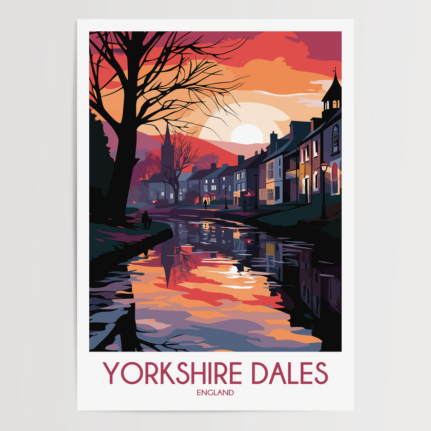 Yorkshire Dales Destination Art Gift