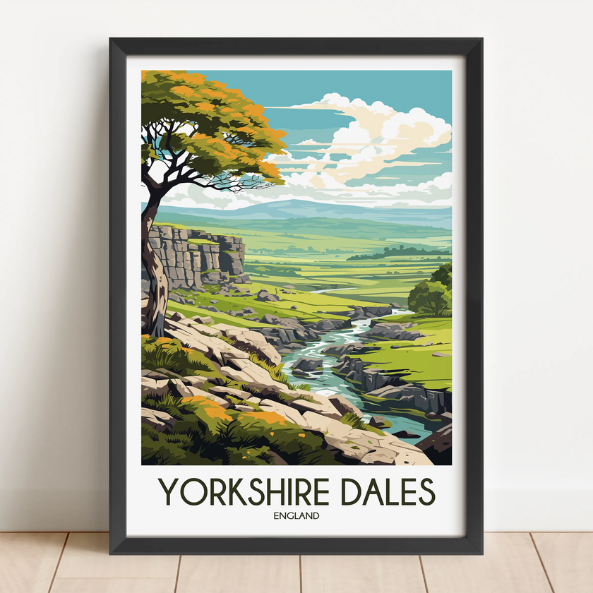 Yorkshire Dales Destination Art Gift
