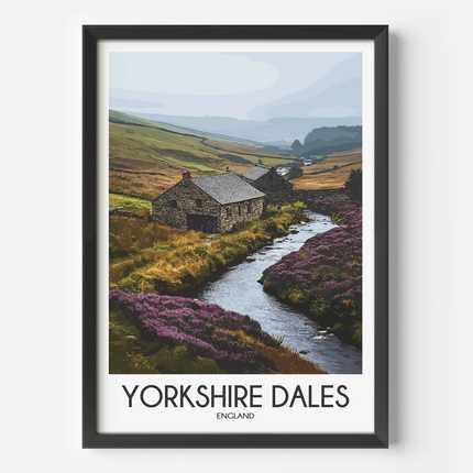 Yorkshire Dales Destination Art Gift