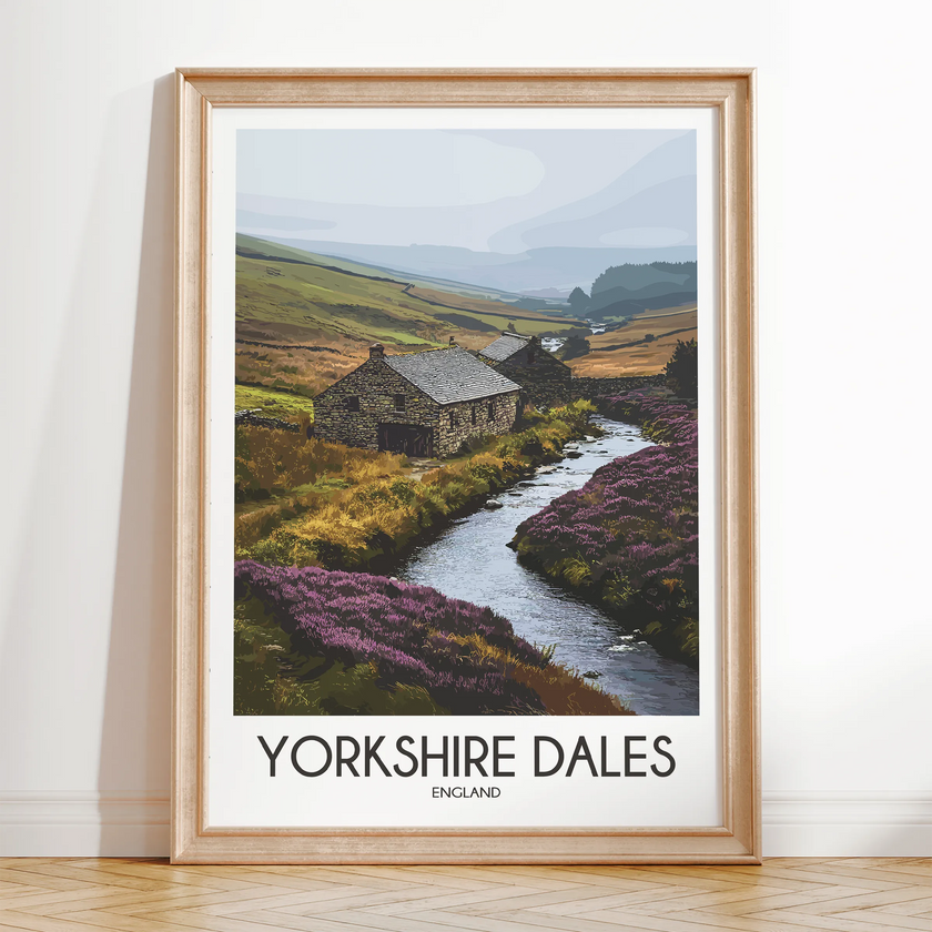 Yorkshire Dales Minimalist Wall Art