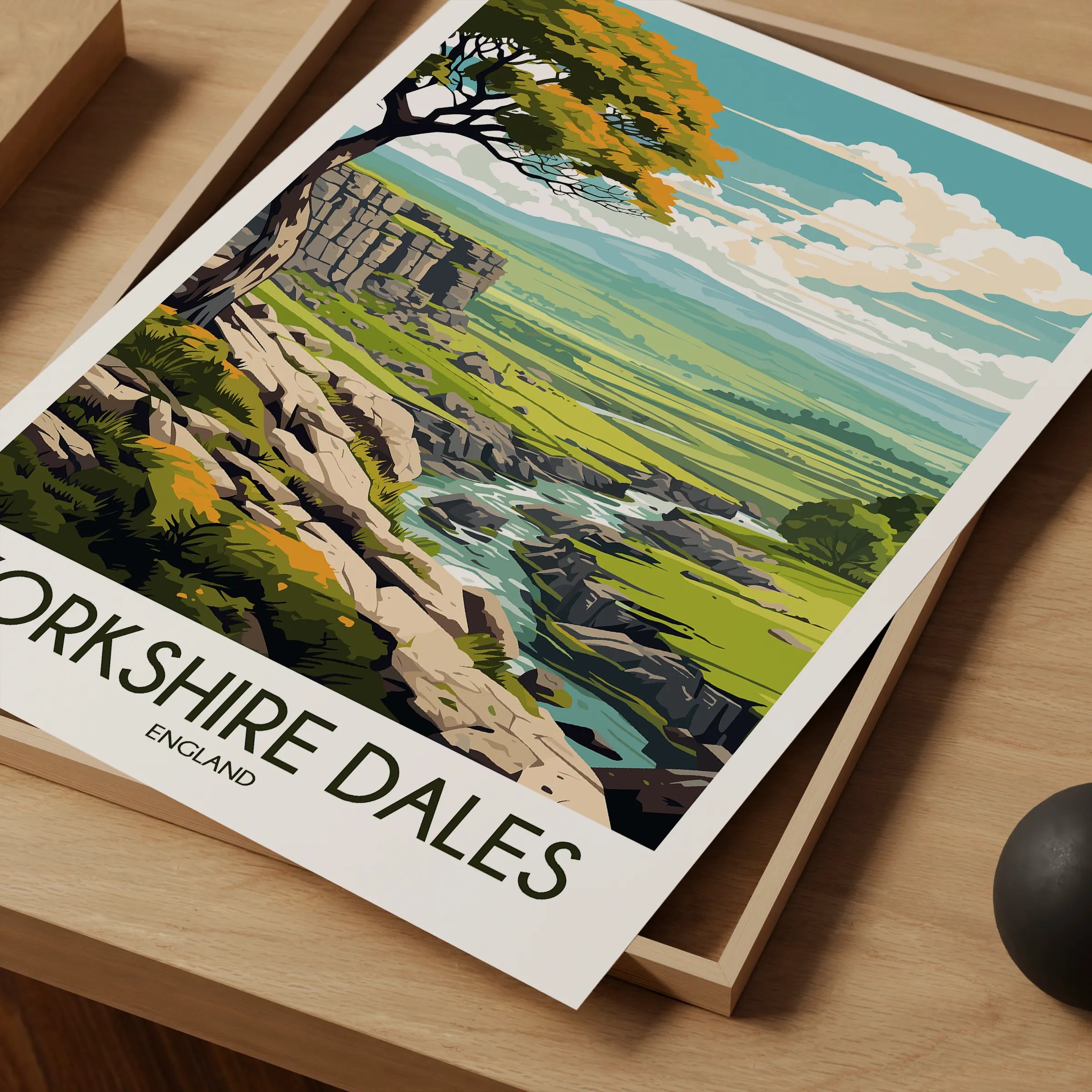 Yorkshire Dales Scenic Landscape Art