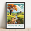 Yorkshire Dales Scenic Landscape Art