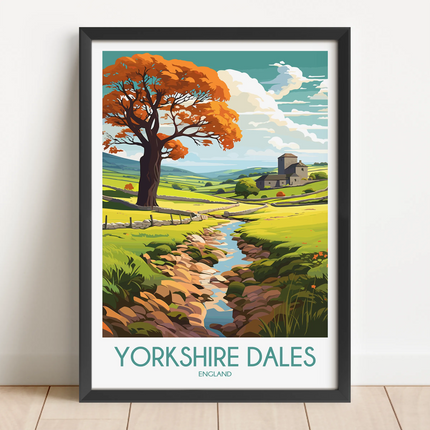 Yorkshire Dales Scenic Landscape Art