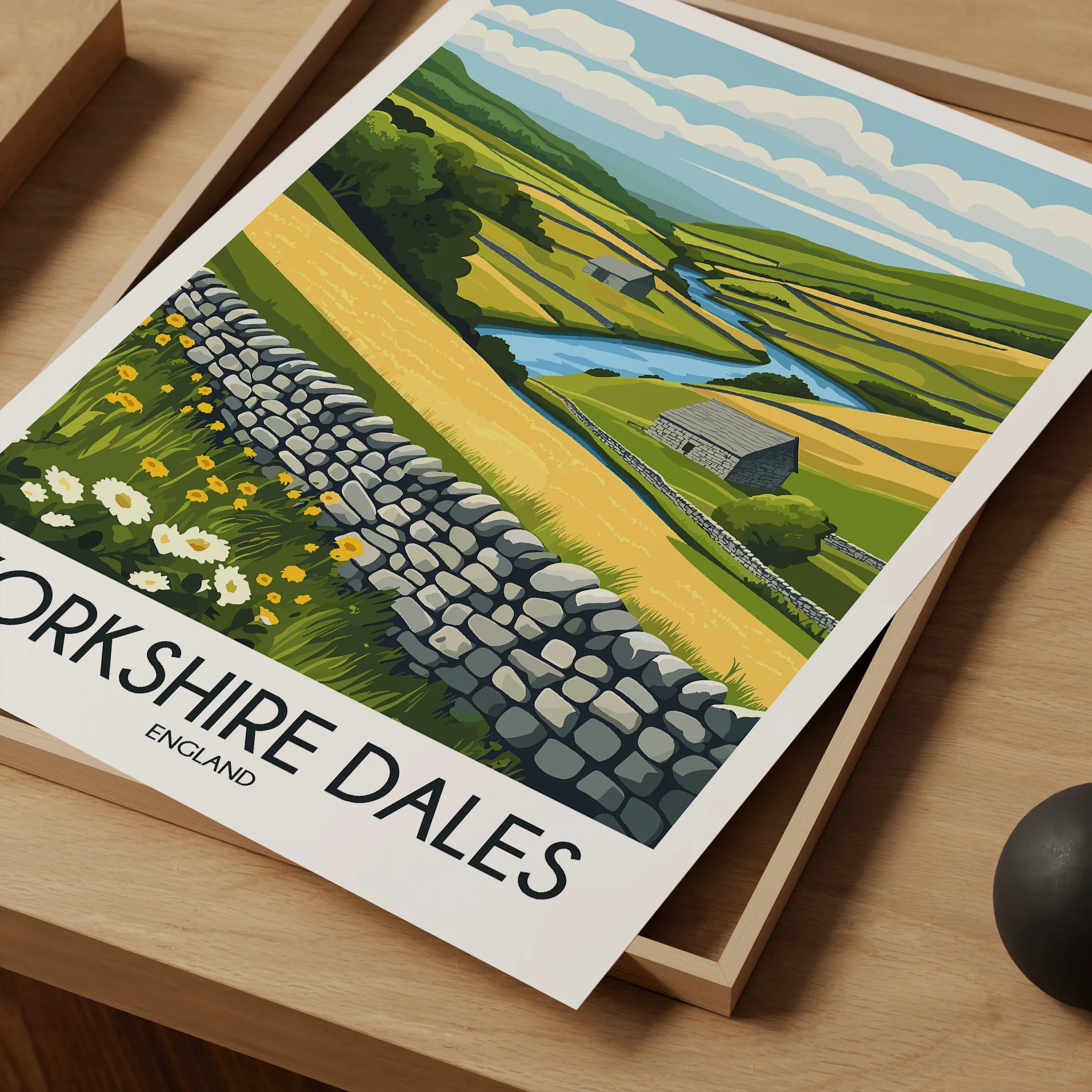 Yorkshire Dales Souvenir Poster Print