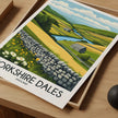 Yorkshire Dales Souvenir Poster Print