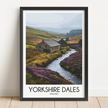 Yorkshire Dales Souvenir Poster Print