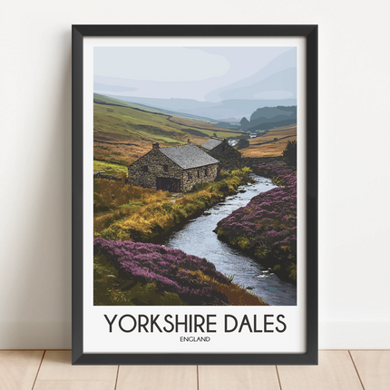 Yorkshire Dales Souvenir Poster Print