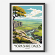 Yorkshire Dales Souvenir Poster Print