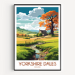 Yorkshire Dales Souvenir Poster Print