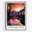 Yorkshire Dales Souvenir Poster Print
