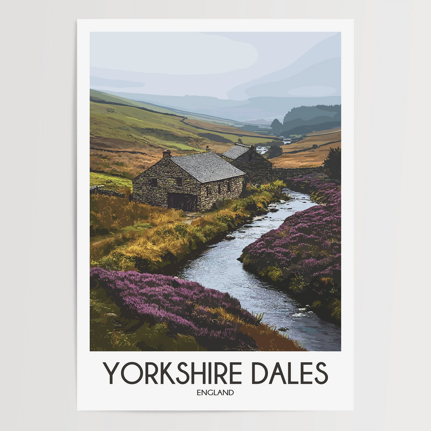 Yorkshire Dales Travel Memory Gift