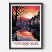 Yorkshire Dales Vintage Style Print