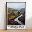 Yorkshire Dales Vintage Style Print
