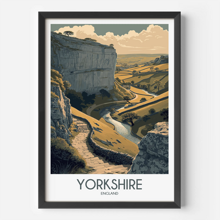 Yorkshire Destination Art Gift