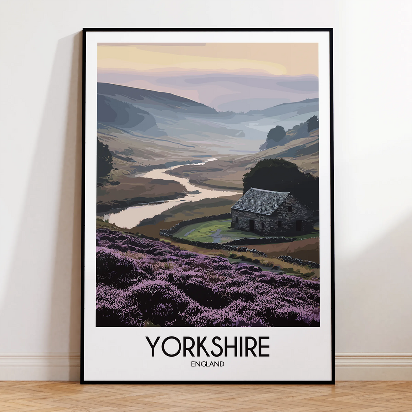 Yorkshire Destination Art Gift