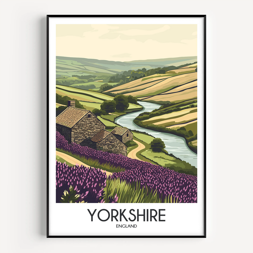 Yorkshire Destination Art Gift