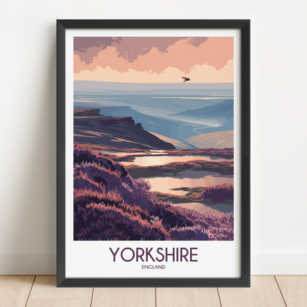 Yorkshire Minimalist Wall Art