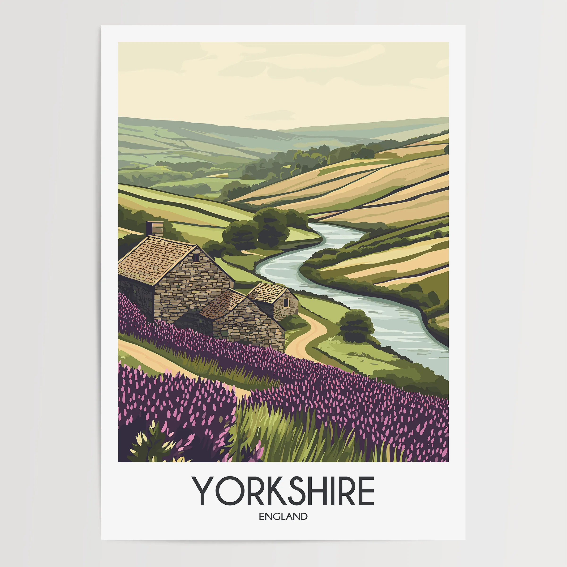 Yorkshire Scenic Landscape Art