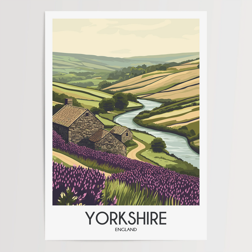 Yorkshire Scenic Landscape Art