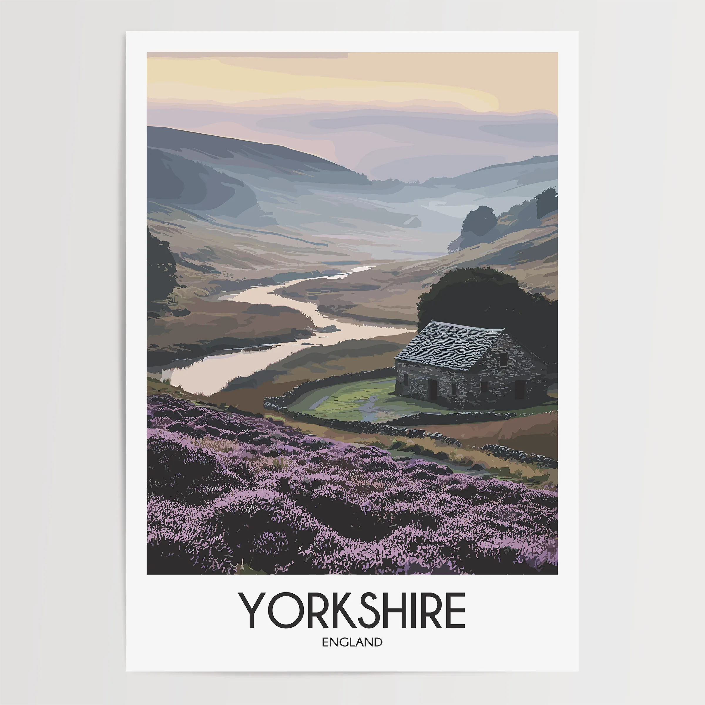 Yorkshire Scenic Landscape Art
