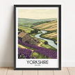 Yorkshire Souvenir Poster Print