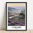 Yorkshire Souvenir Poster Print