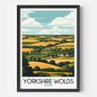 Yorkshire Wolds Travel Memory Gift