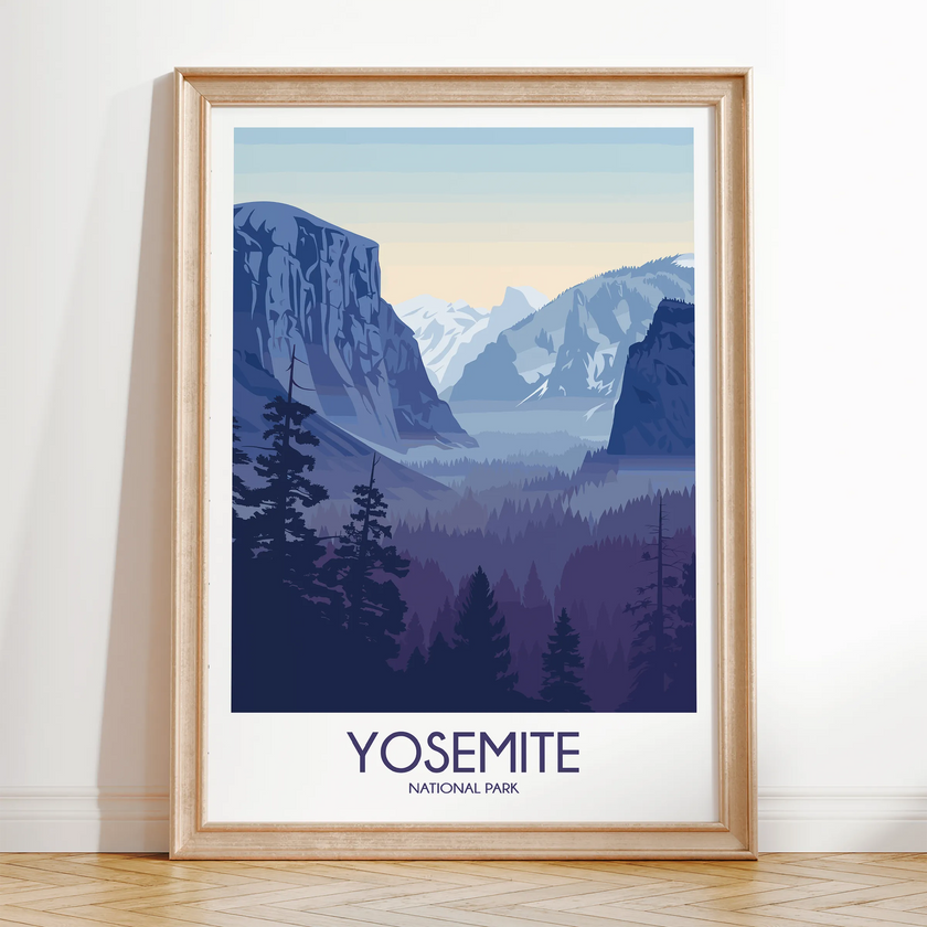 Yosemite Destination Art Gift