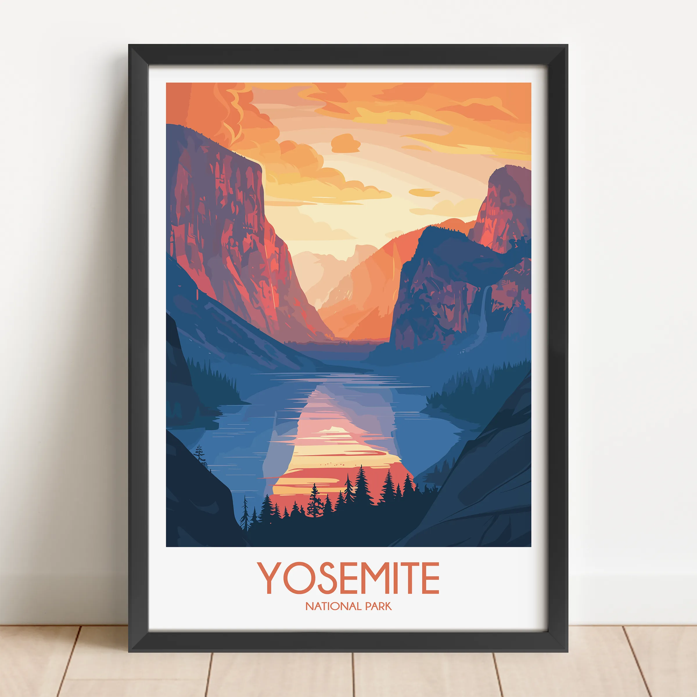 Yosemite Destination Art Gift