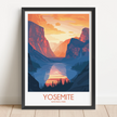 Yosemite Destination Art Gift