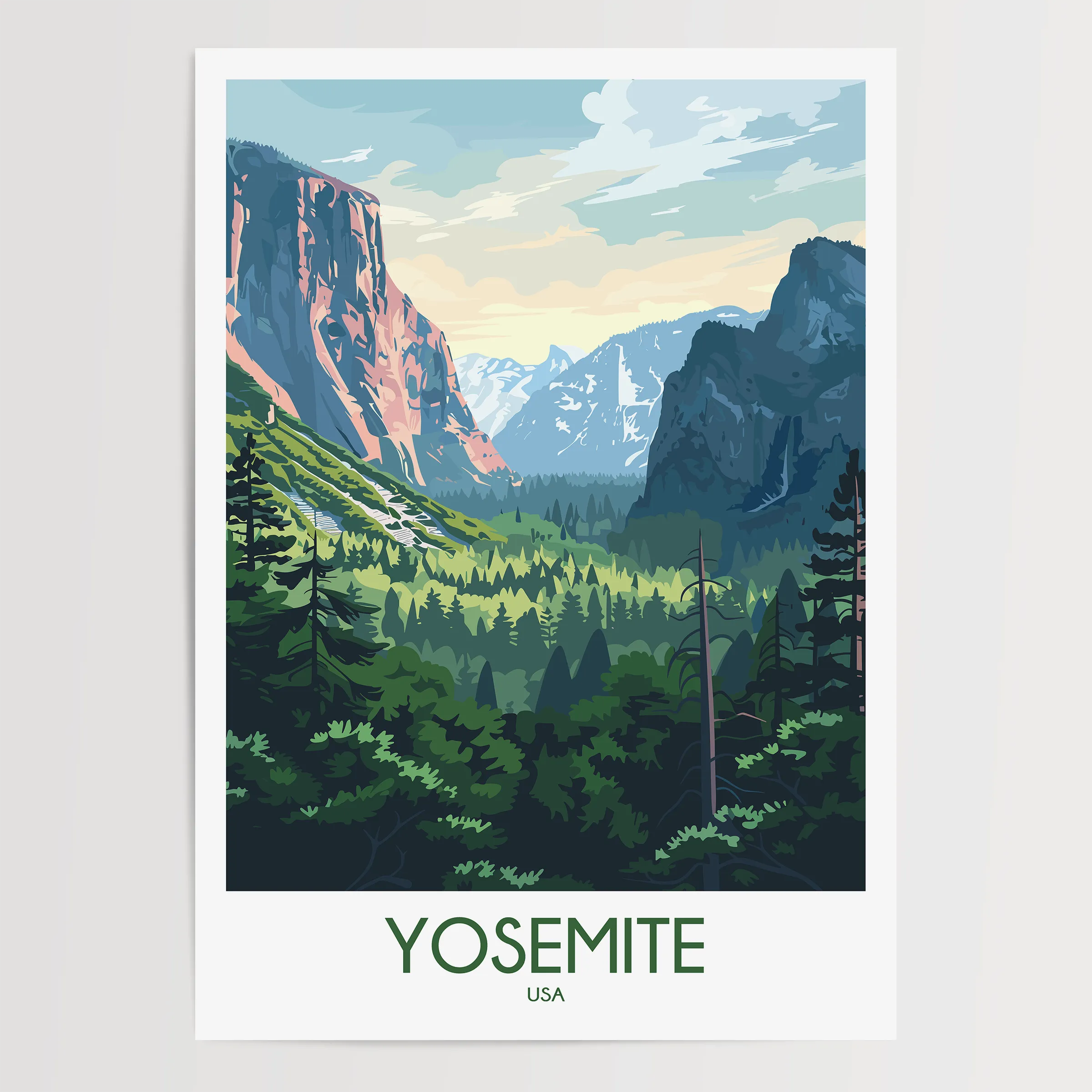 Yosemite Home Office Decor