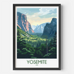 Yosemite Minimalist Wall Art